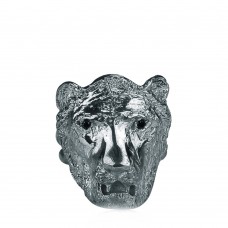 Lion Ring Oxidised Silver